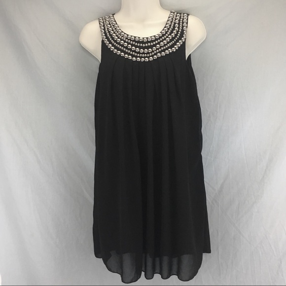 Moonair Tops - MOONAIR XL BLACK SILVER METAL CHIFFON TOP!!!!!!